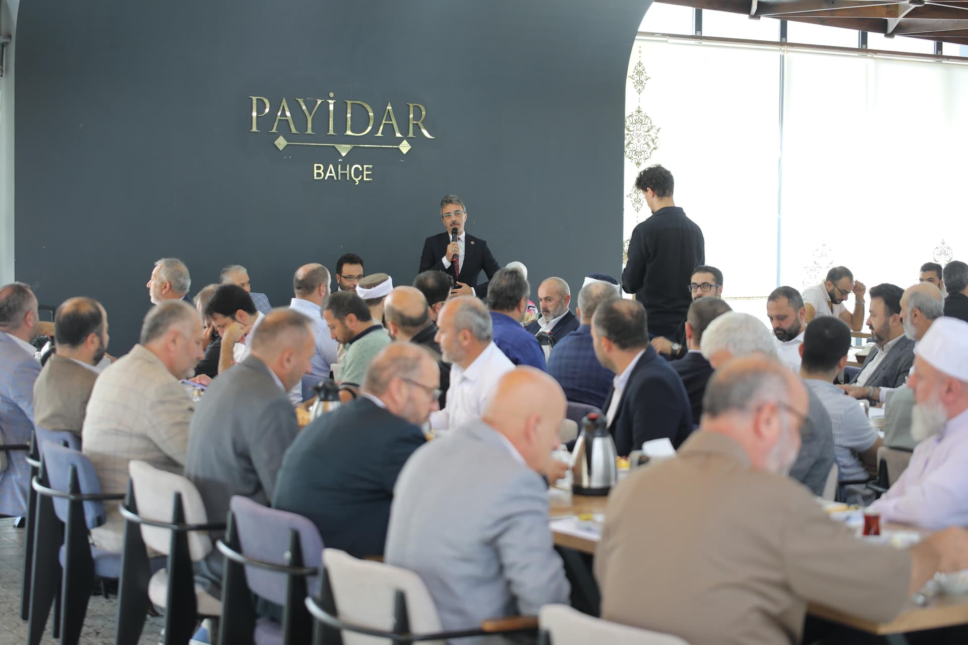 BAŞKAN ŞENOL DİNÇ DİN GÖREVLİLERİ İLE BİR ARAYA GELDİ