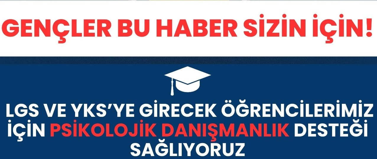 ERENLER BELEDİYESİ’NDEN SINAVA GİRECEK ÖĞRENCİLERE DESTEK