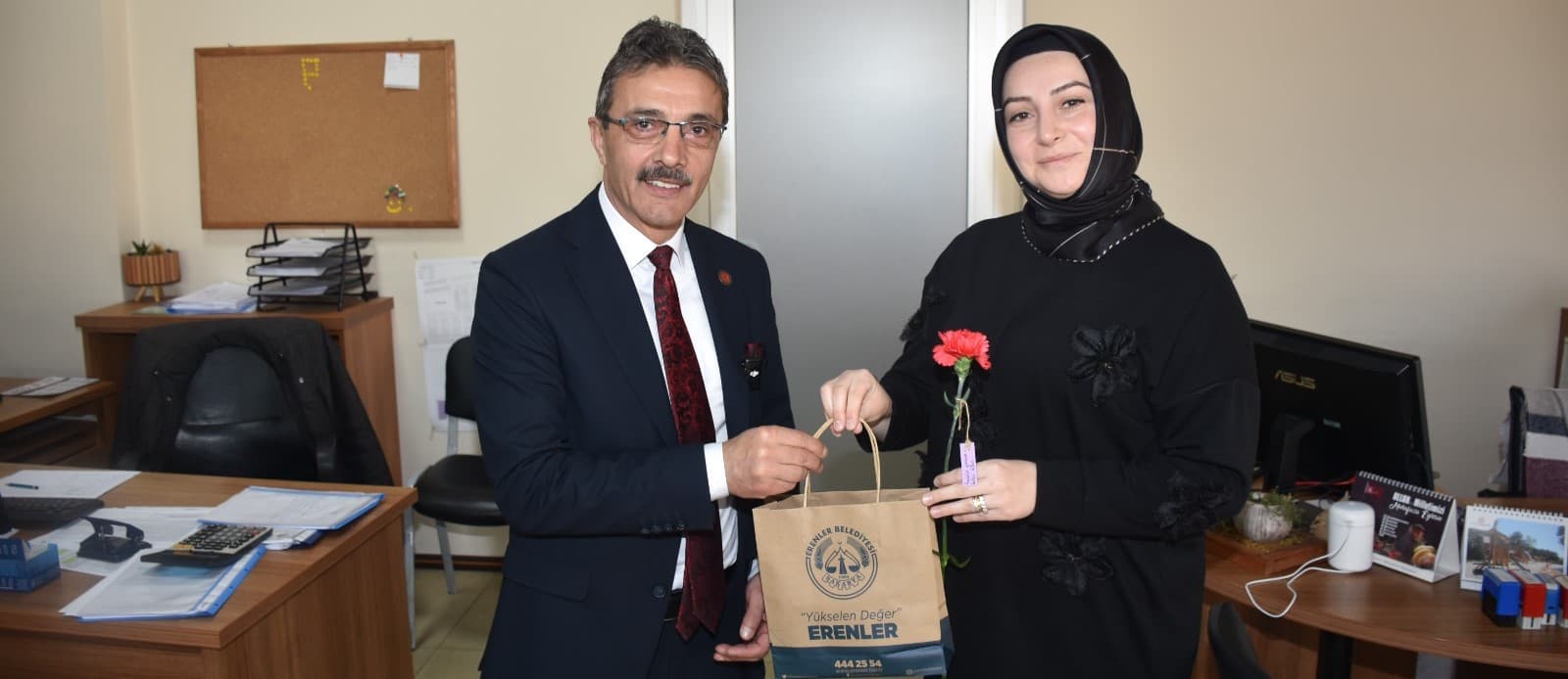 BAŞKAN ŞENOL DİNÇ’TEN KADINLAR GÜNÜ KUTLAMASI