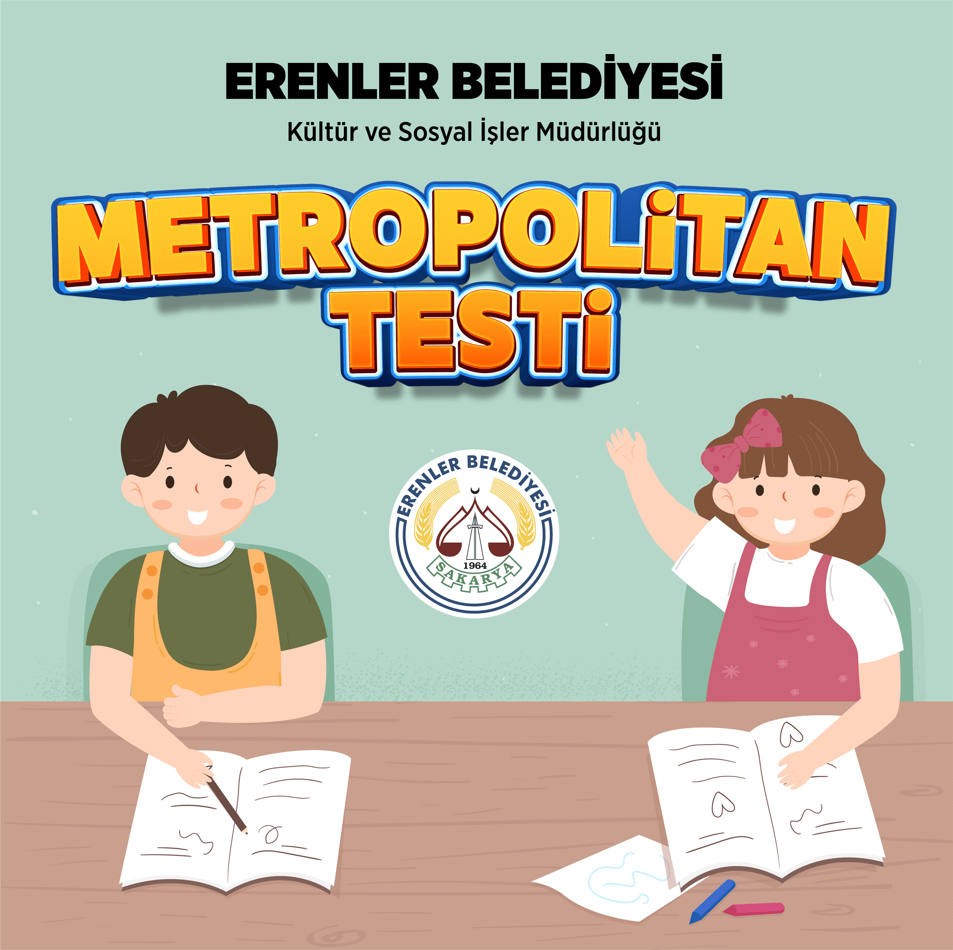 METROPOLİTAN OKUL OLGUNLUĞU TESTİ BAŞLADI